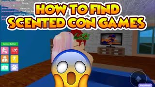 How to FIND NEW Condo amp Scented Con Games in Roblox 🤫 June 2021 [upl. by Aztin]