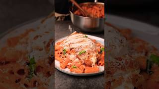 Spicy Vodka Rigatoni amp Crispy Chicken [upl. by Nims]