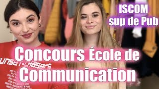 Concours Ecole de Communication  ISCOM SUP DE PUB [upl. by Adnir996]