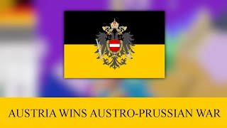 What if Austria won the AustroPrussian War  alternate history map speedpaint [upl. by Deery]