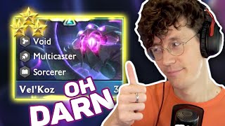 VELKOZ Is HERE AGAIN  TFT Set 9  Sp4zie [upl. by Ellenoj]