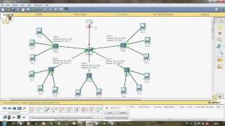 Configure VLAN on Router and Switch Manageable Cisco using Packet Tracer Simulator [upl. by Erual]