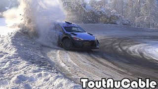 WRC Test  Rallye MonteCarlo 2021  PierreLouis Loubet  Hyundai I20 WRC By ToutAuCable [upl. by Tiat]