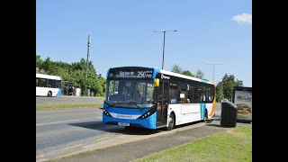 SOME THRASH Stagecoach Grimsby Cleethorpes 26273 YW19VRZ on 250 to Hull 20230527 [upl. by Ateekahs]