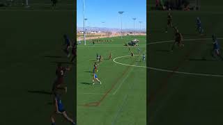 Jazlene Caravantes finishing off a great move goal usyouthsoccer actionthatmatters [upl. by Clayberg267]