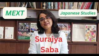 Interview with MsSuraiya Saba │MEXT Scholarship │IML [upl. by Trahurn797]