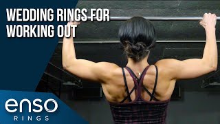 Wedding Rings For Working Out  Silicone Rings by Enso Rings siliconeweddingbands [upl. by Zelde]