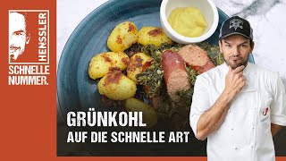 Schnelles Grünkohl auf die schnelle Art Rezept von Steffen Henssler [upl. by Kelbee]