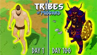 I Played 100 Days of Tribes of Midgard [upl. by Coonan609]