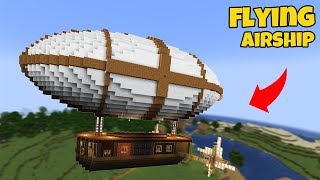 Working Airship In Minecraft  Valkyrien Skies Mod Airship  Create Mod Minecraft [upl. by Aniez]