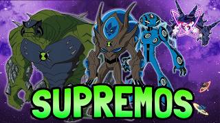 La primera transformación de todos los Supremos Ben 10 [upl. by Lyrem]