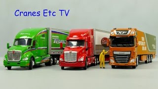 WSI Peterbilt Kenworth DAF  Paccar Brand Box by Cranes Etc TV [upl. by Chemaram]