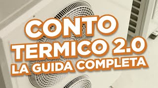 La GUIDA COMPLETA sul CONTO TERMICO 20  RiESCo [upl. by Olson]