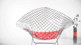 BERTOIA DIAMOND LOUNGE CHAIR REPLICA [upl. by Enelrihs]