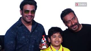 Ajay Devgn hosts a SPECIAL screening of ‘Tanhaji The Unsung Warrior’ for school students [upl. by Vary]