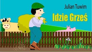 Idzie Grześ i inne animowane wierszyki dla dzieci Julian Tuwim [upl. by Fulmer]