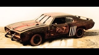 Car model customization  Pontiac GTO 1969 in Mad Max the Road Warrior style [upl. by Garner]