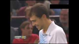 jerzy Janowicz najszybszy służyć Fastest Serve Ever 242KMH [upl. by Airbmak575]