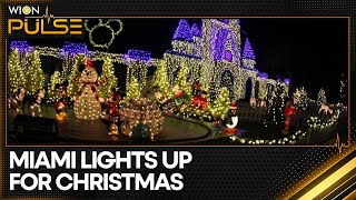 Miami Shines Bright With Festive Cheer as the City Lights Up for the Holiday Season [upl. by Annahvas]