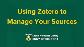 Zotero in Under 6 Minutes  Getting Started [upl. by Nykal601]