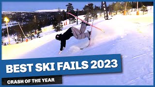 BEST SKI FAILS 2023  Crash of the Year [upl. by Martine718]