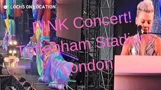 PNK Concert at Tottenham Stadium London June 2024 [upl. by Netsrak163]