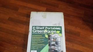 how to assemble the Gardman R687 4Tier Mini Greenhouse [upl. by Eidnew508]