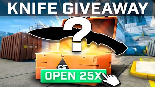 NEW CS2 kilowatt Case OPENINGKNIFE GIVEAWAY [upl. by Anikahs]