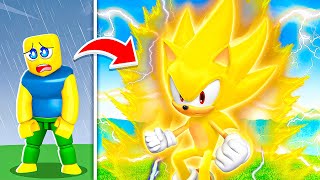 I USED THE CHAOS EMERALDS TO BECOME SUPER SONIC [upl. by Annocahs]