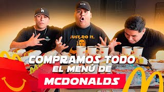 GASTÉ MÁS DE 600 SOLES EN TODA LA CARTA DE MCDONALDS 🤑  ME DECEPCIONÓ 🤢 [upl. by Imoyik]