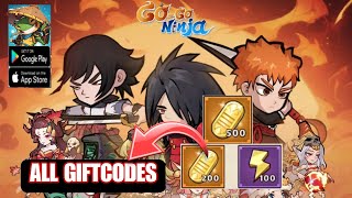 Go Go Ninja amp Free 6 Giftcodes  How to Redeem  Go Go Ninja All 6 Codes [upl. by Teteak267]