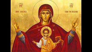 Small Paraklesis to the Theotokos  August 13 2024  San Angelo [upl. by Refannej126]