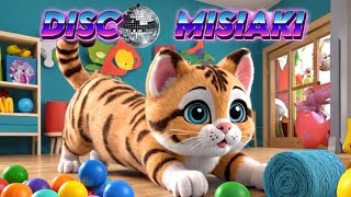 Miau koteczku 🐈 Disco Misiaki 🐈🎶 piosenki dla dzieci [upl. by Odelle427]