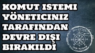 CMD komut istemi yöneticiniz tarafından devre dışı bırakıldı hatası Çözüm [upl. by Nostaw]