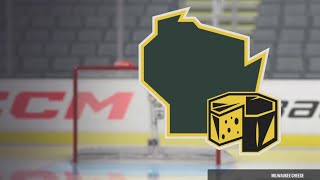 NHL 24 Custom Teams Milwaukee Cheese nhl24 ps5share customteams gopackgo [upl. by Delos761]