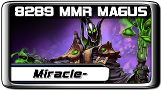 Dota 2 Miracle Rubick 8289 MMR Pro Gameplay [upl. by Yruama980]