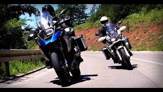 BMW R1200GS vs Honda Africa Twin Long Ride Review [upl. by Conni]