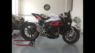 MV Agusta Dragster 800  2017 with QD Exhaust [upl. by Nytsrik975]