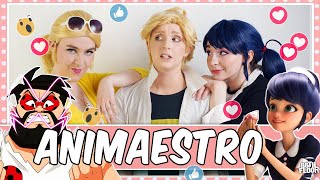 Cosplayers React to Miraculous Ladybug  Animaestro 🎬 [upl. by Hedvah]