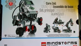 Unboxing EV3 Lego Mindstorms W992123  W992133 45544 Education Series Core Set with Software [upl. by Gabey]