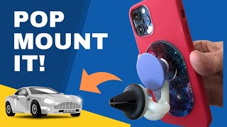 POPSOCKET MAGSAFE CAR MOUNTS For Your iPhone 12 or 13 [upl. by Anilegna134]