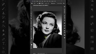 The FASTEST Way to Colorize Black and White Photos  Photoshop Tutorial Shorts [upl. by Kenny663]