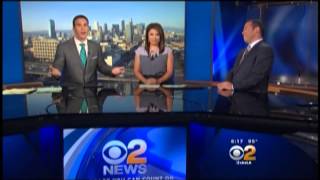 Peter Daut  Debut CBS News Los Angeles 9132014 [upl. by Rianon]