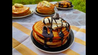 🥞 Fluffy Pancakes Recipe  Easy Homemade Breakfast Idea 🥞 [upl. by Whang68]