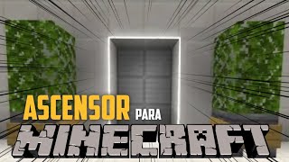 cómo hacer un ASCENSOR en MINECRAFT shorts [upl. by Eng]