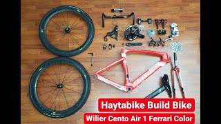 Wilier Cento Air 1 Haytabike Bike Build dreambuildbike wiliercentoair [upl. by Hentrich166]