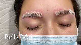 Eyebrow Salt and Saline Removal [upl. by Willie179]