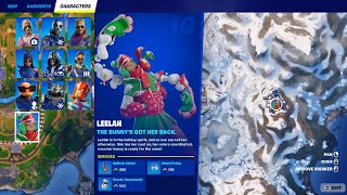 Talk to Leelah NPC 10 Location  Fortnite Chapter 5 [upl. by Lotti]