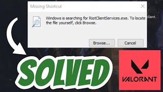 Windows is searching for riot client servicesexe in Valorant SOLVED 2024 [upl. by Landers]