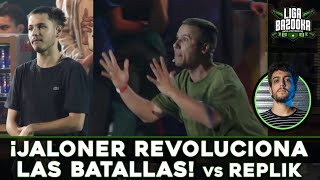 ¡JALONER REVOLUCIONA LAS BATALLAS vs REPLIK [upl. by Brunell]